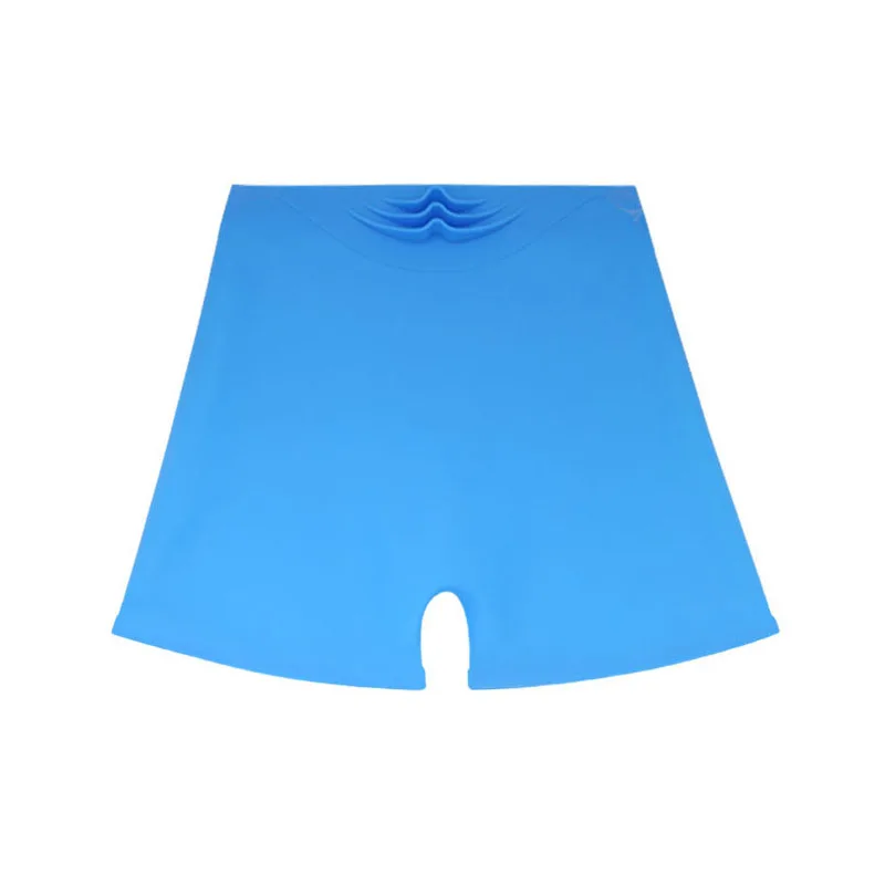 

Silicone Man's Shorts Soft Elastic Tight Boxer Briefs Women Low Waist Waterproof Leak proof Safety Panties Swim Trunks