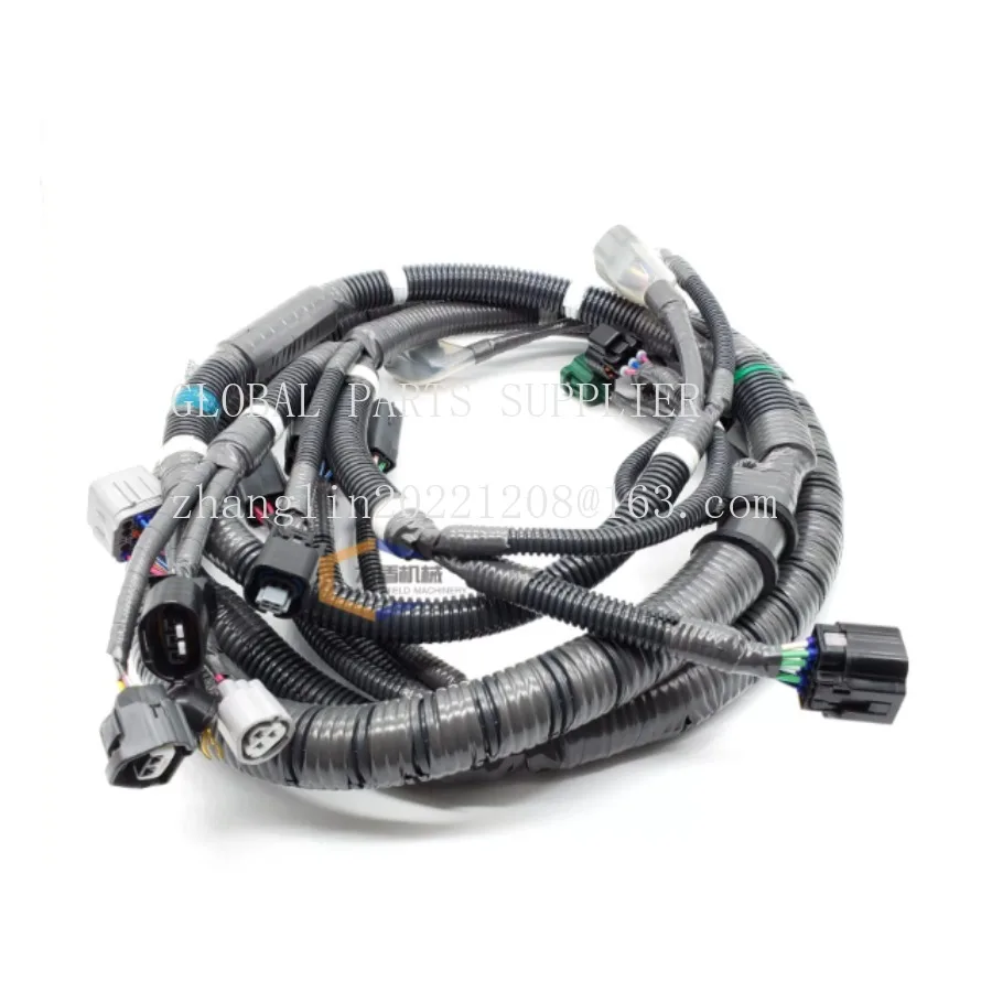 For Isuzu 4HK1/6HK1 EFI Engine Wiring Harness for Sumitomo Case Hitachi 200/240 Engine Wiring Harness Excavator