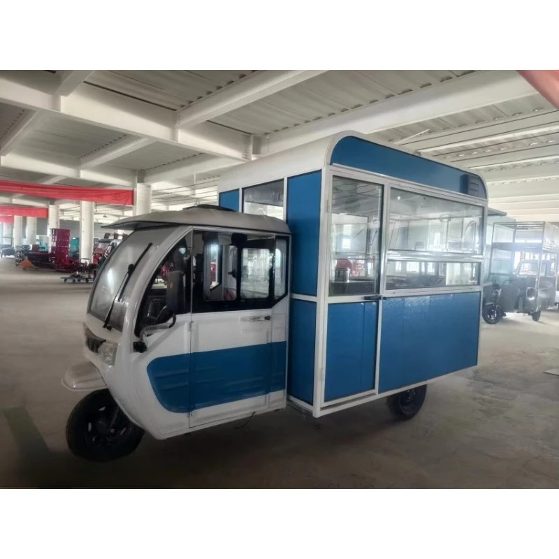 سيارة طعام كهربائية متنقلة هوت دوج لتناول الطعام #5