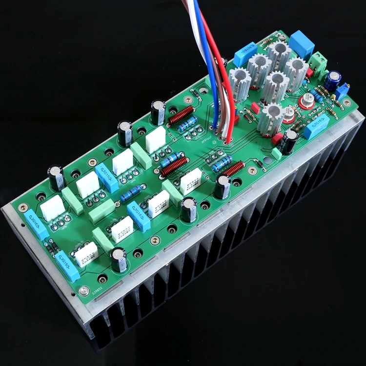 FM711 circuit: Mono power amplifier finished board