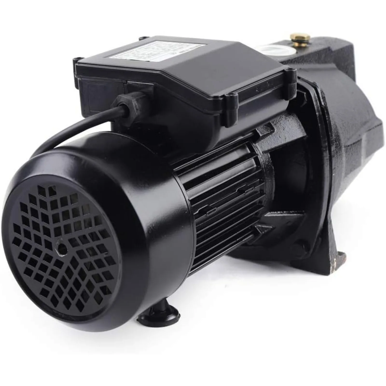 BYMAOCAR 1 HP 얕은 우물 제트 펌프(압력 스위치 포함), 1056.7G/h 고압 자체 프라이밍 워터 제트 펌프 750W