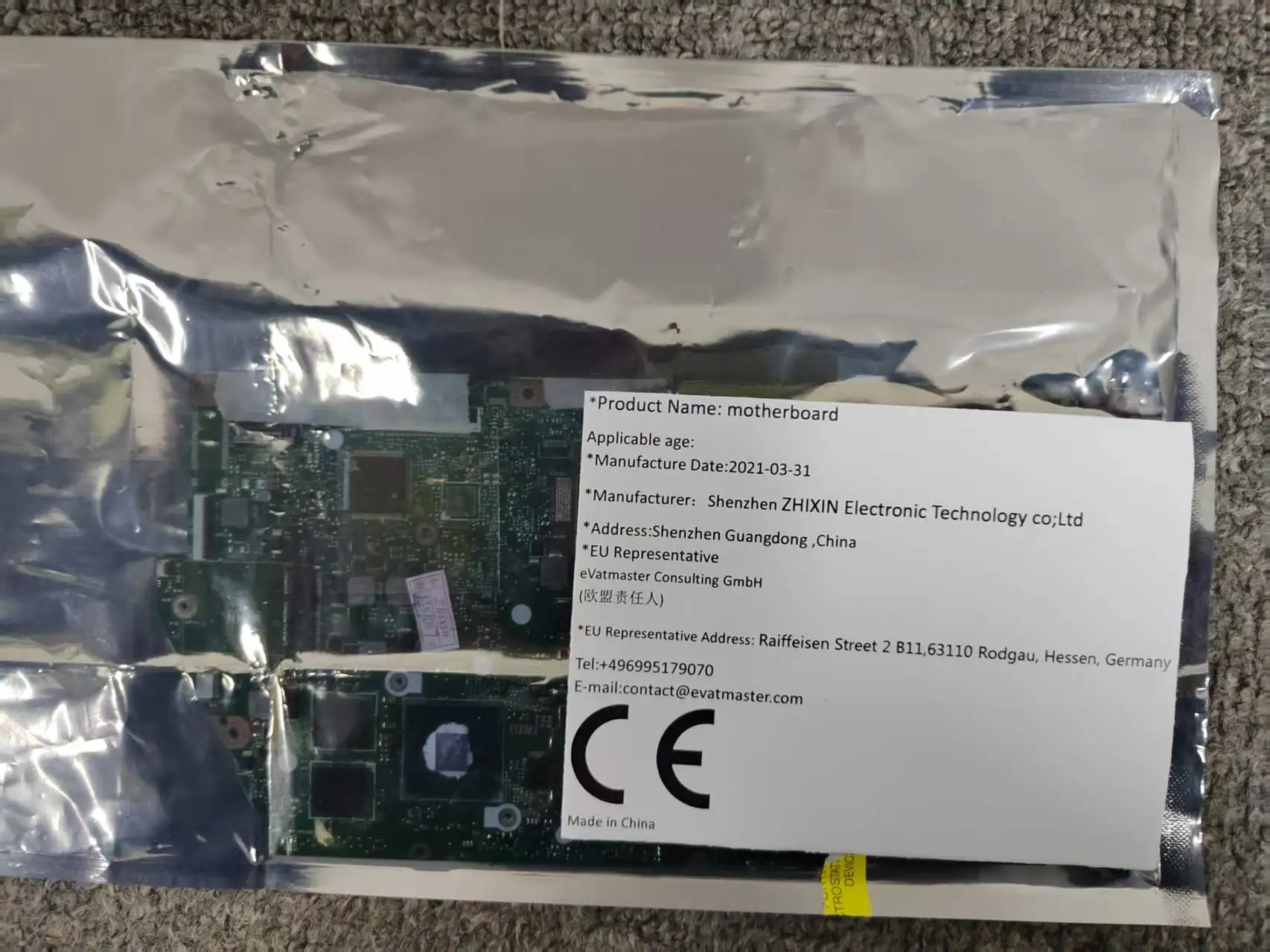 

DAZ40 LA-F321P CN-0PP44F PP44F Mainboard For DELL Latitude 7490 E7490 Laptop Motherboard with I7-8650U CPU