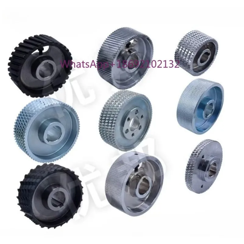 Qingcheng Finger Jointing Machine's Four-sided Planer Feeding Steel Roller, Rubber Roller, Woodworking Machinery's Rubber Wheel,