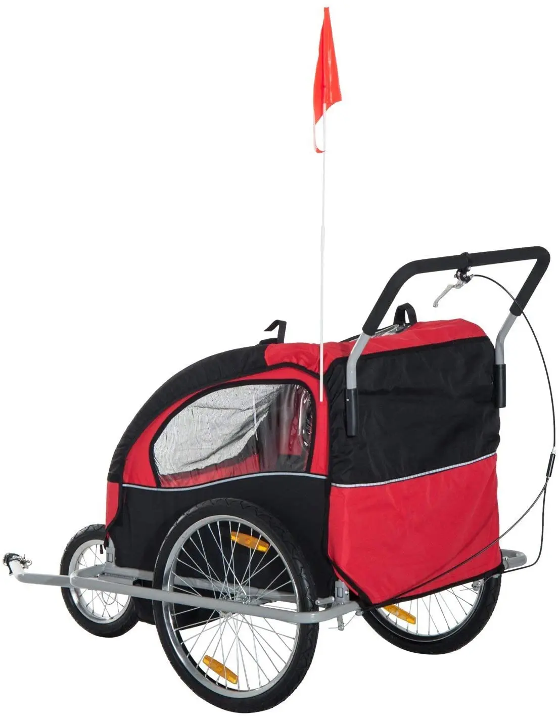 Baby Bike Reizen Outdoor Opvouwbare Fiets Trailer Kid Pet Fiets Drager Fiets Trailer