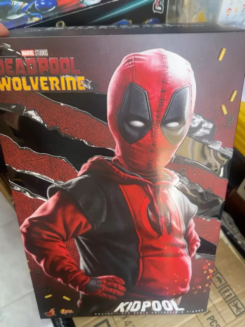 

HOTTOYS HT MMS763 1/6 Collectible Toys KIDPOOL Deadpool Corps Boys Soldier 12inch Action Figure Model Gifts