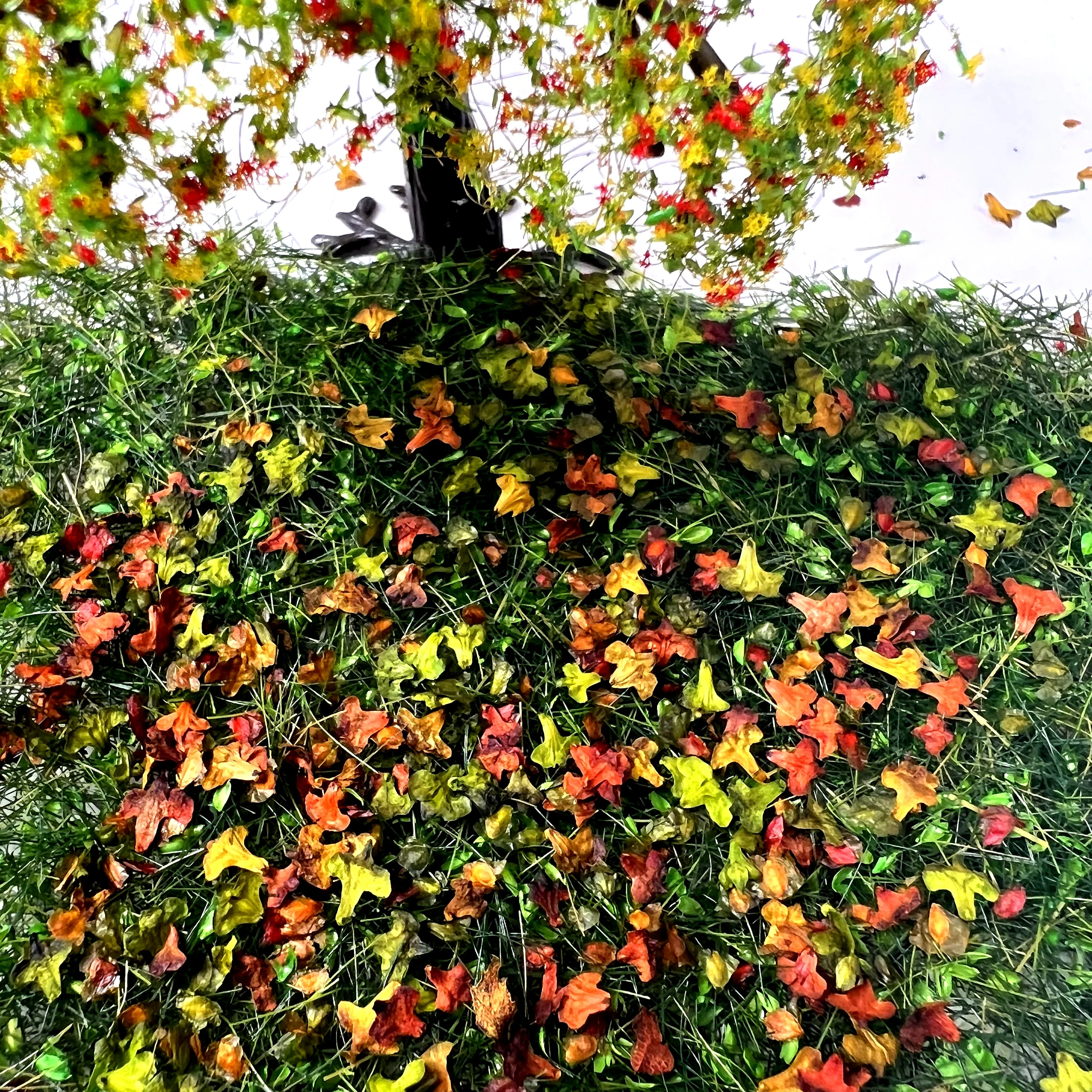 

33ML Miniature Simulation Fallen Leaf Model DIY Season Withered Leaves Scene Layout Railway Train Bonsai Garden Decor Materials