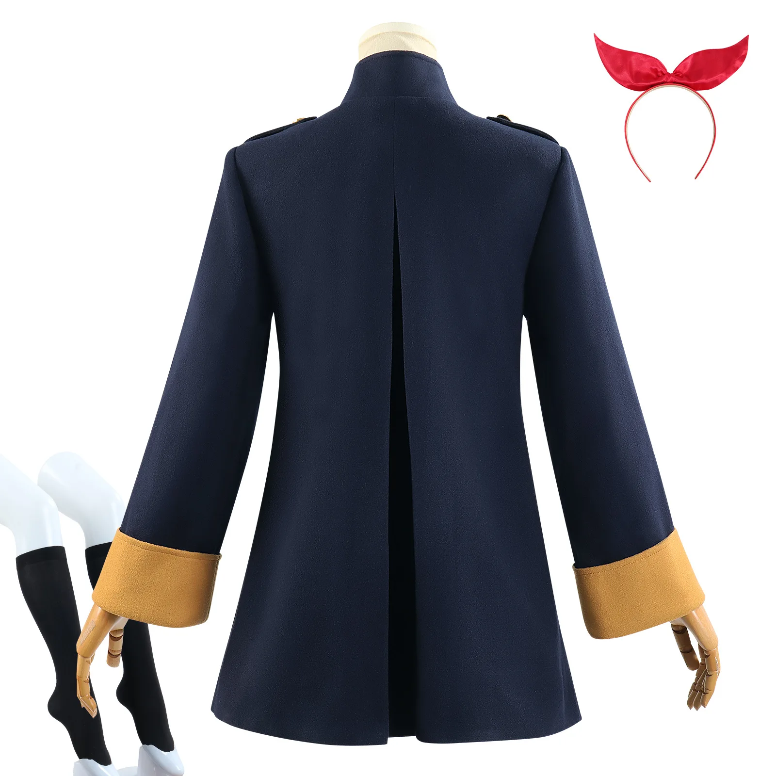 الشتاء زي مدرسي تأثيري معطف لنشاط المعبود ستارلايت أكاديمية ستار ميوكي معطف الصوف #4