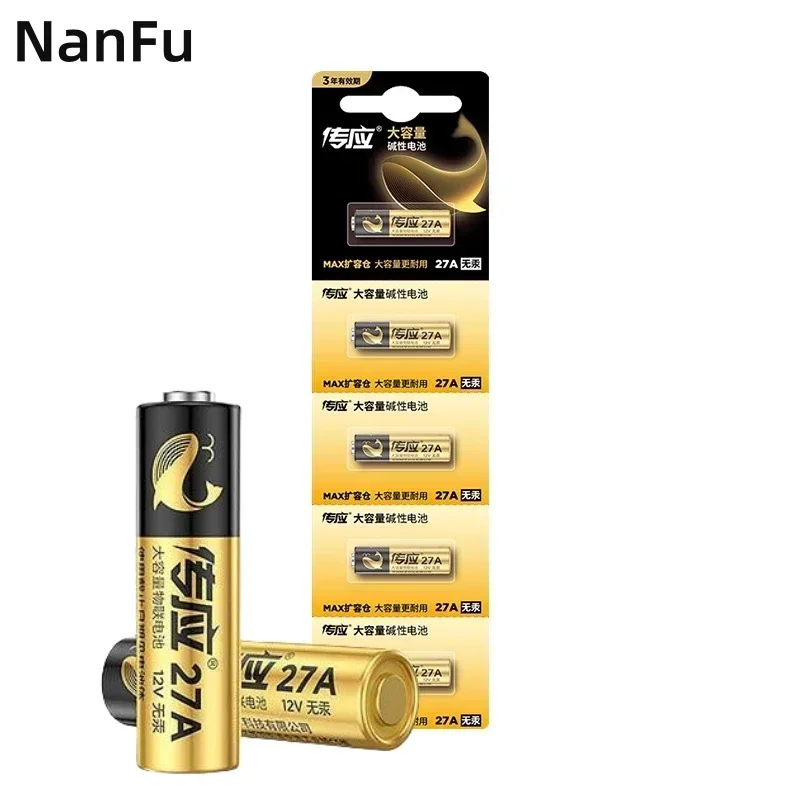 Original Battery 27A 12V L828 G27A MN27 MS27 GP27A A27 V27GA A27BP K27A VR27 Alkaline Battery  for Doorbells Alarm Power Remote