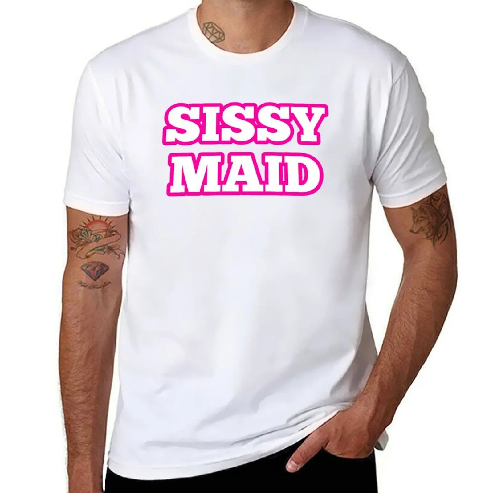 

Sissy Maid T-Shirt t shirt man casual cotton t shirts high quality T-Shirt