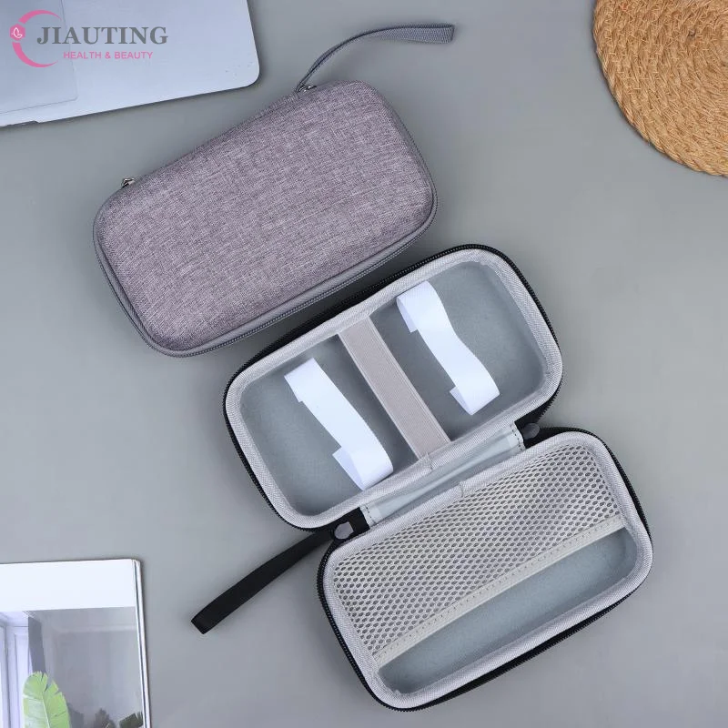 1* Blood Glucose Meter Storage Diabetes Bag Diabetes Testing Kit Case With Zipper For Office Travel Health Monitoring Organizer view 3