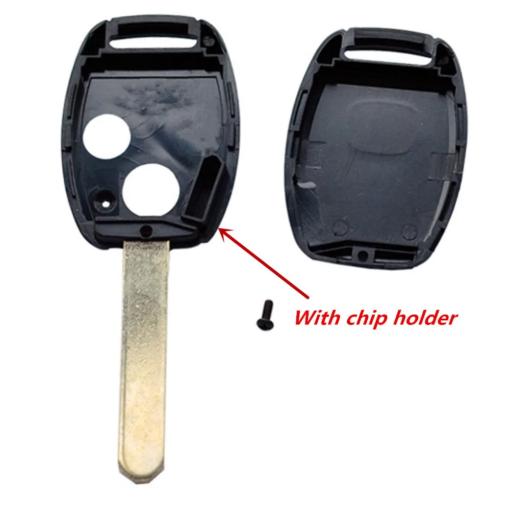 WFMJ 10 Pz Per Honda Accord CRV HRV Fit City Jazz Odyssey Shuttle Civic 2 Bottoni Auto Chiave A Distanza Della Cassa Della Copertura Chiave Borsette