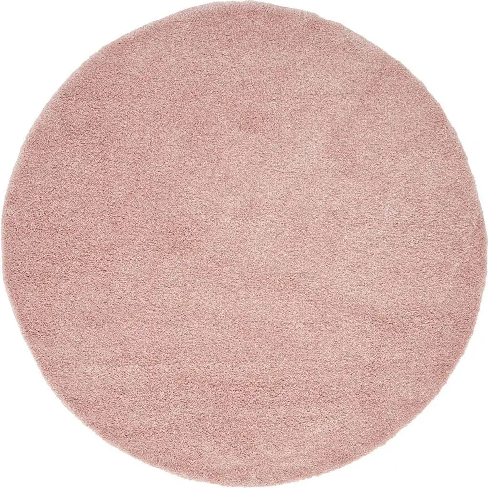 

Round Calabasas Pink Area Rug - Solo Collection (6'1 Diameter)