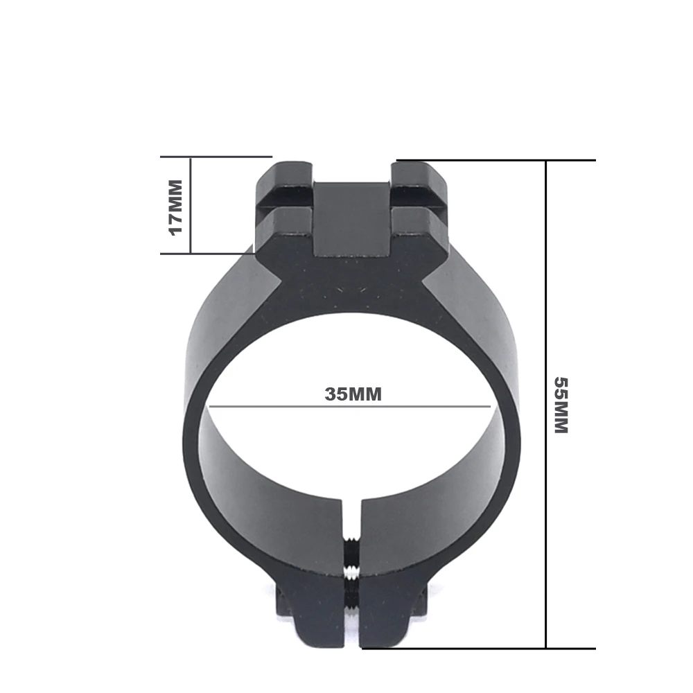 مشبك أنبوب نطاق 35 مم، سكة توجيه علوية 21 مم، مشبك أنبوبي ثابت من سبائك الألومنيوم المعدني بالكامل، مسار هيكل السمكة