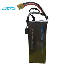 16000mAh 44.4V 20C do wielokrotnego ładowania lipo zestaw akumulatorów 12 serii bateria ogniwowa litowo-jonowych do dronów rolniczych quadcopter