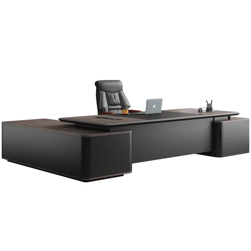 

High-quality Boss desk simple modern office desk paint office desk chair reliable