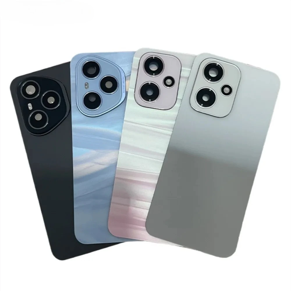 For Honor 400 Pro Rear Battery Glass Door Case Housing + Camera Lens Spare Parts For Honor 400Pro  back cover