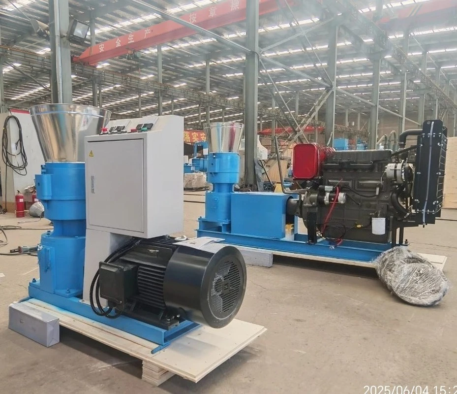 2025 Farms New  Pelletized Poultry Livestock Animal Feed Pellet Mill Granulator for Retail Industries