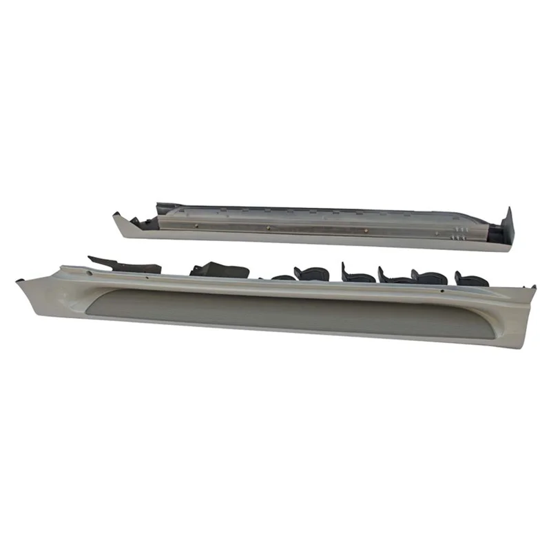 Auto Parts Heavy Duty 4x4 Off-Road Matte Black Aluminum Bolt-On Pair of Running Boards For Prado 2017-2018 SUV