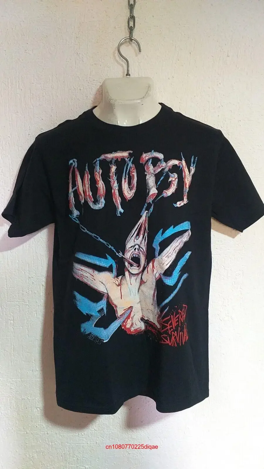 Autopsy severed survival T shirt death metal cannibal corpse morbid angel long or short sleeves