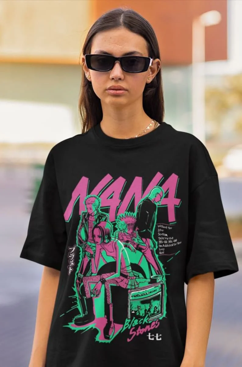 Nana & Hachi Anime Merch  Nana Anime Shirt  Nana Osaki Manga