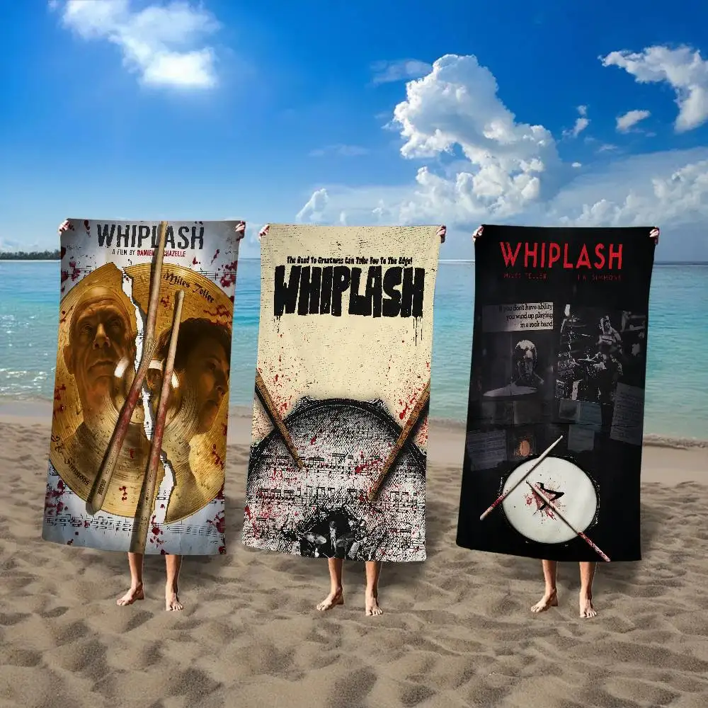 Classic Whiplash Movie Beach Towel Colorful Bath Towels For Girl Microfiber Quick Dry Custom Sand Free Beach Yoga Spa Gym Pool