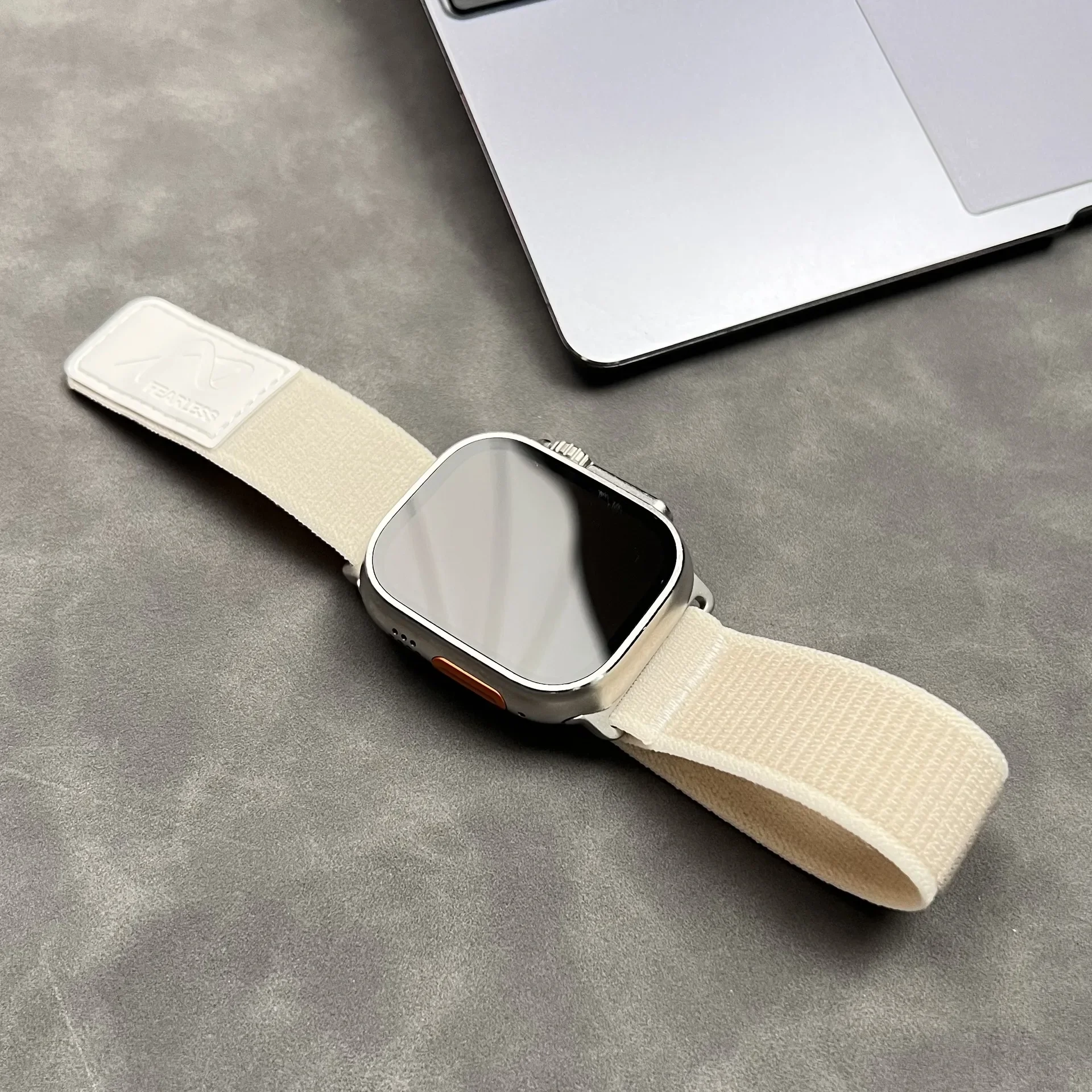 Trail Loop Nylonarmband für Apple Watch Ultra 3 2 49 mm/11 10 46 mm 42 mm Sportarmband iWatch 9 8 7 6 5 SE 3 45 mm 44 mm 41 mm 40 mm – Detail 18