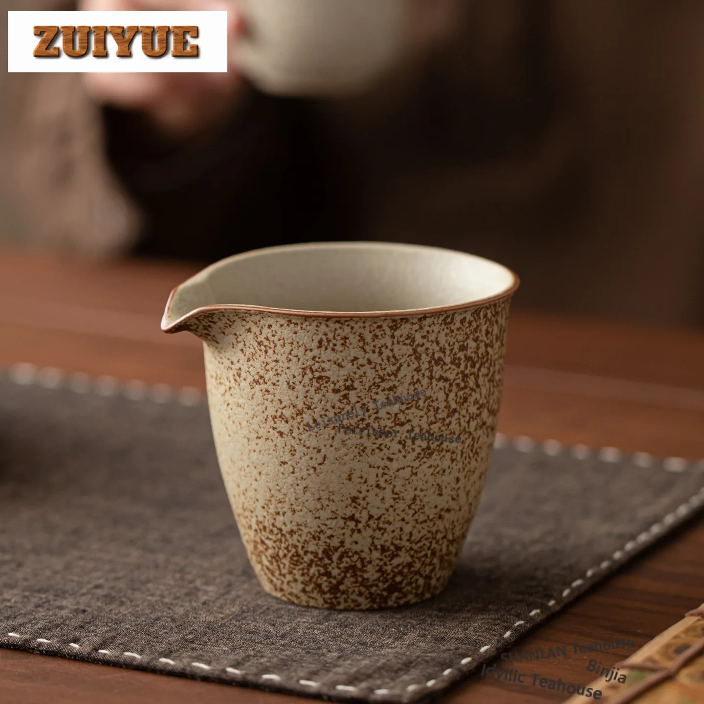 

180 мл грубая керамика, кувшин для чая, диспенсер для ча-хай, чашка для справедливости, кружка, посуда, принадлежности для рукоделия с ситечком для чая