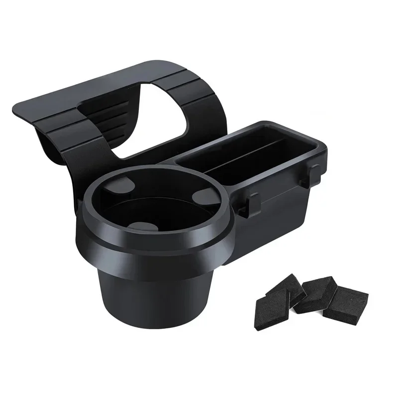 

Car Cup Stand Phone Holder Mount Tray Side Door Window Storage Barrel Pocket Hanging Storage Rack With Auto Interior Accessories