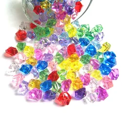 100PCS  Acrylic Crystal Diamond Pawn Irregular Stone 14*11mm Chessman Game Pieces  Board Game Accessories