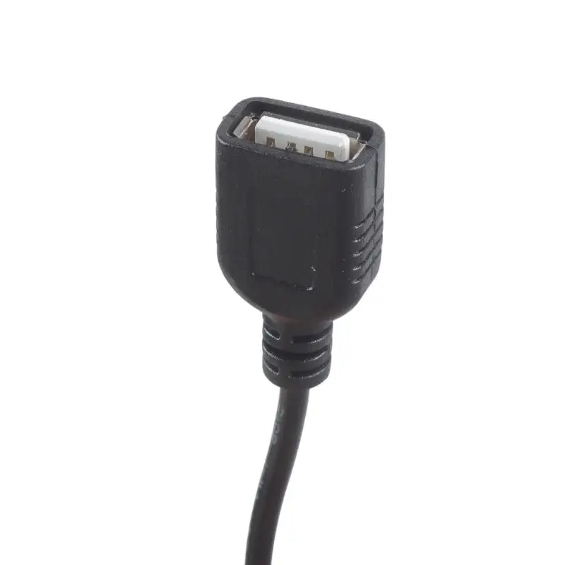 Y1UB Double USB Port Charging Extension Cord With On Off Switcher For Fan Lights Pumps 35cm 120cm 200cm Length Option