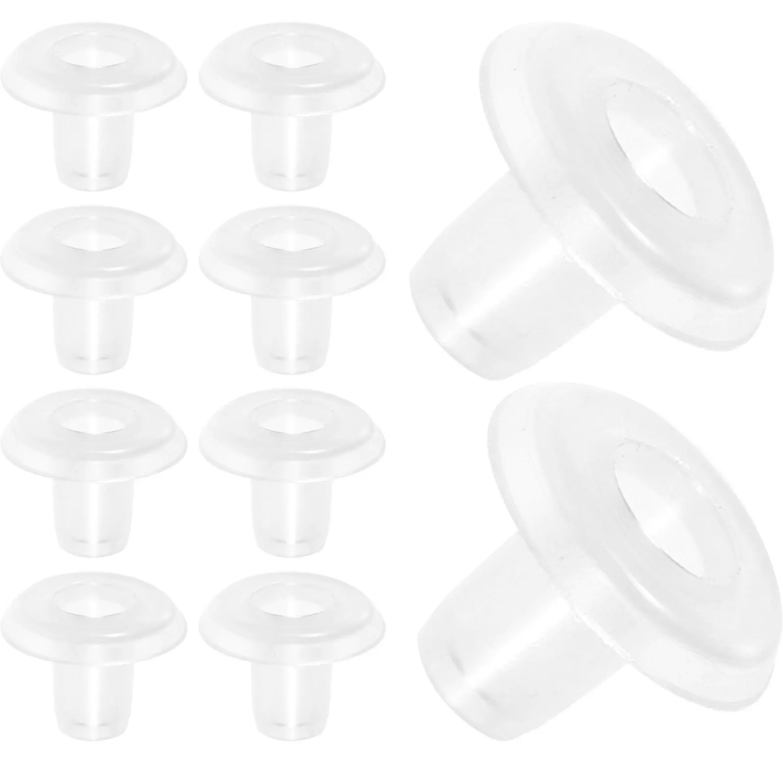 50Pcs Horizontal Blinds Bottom Rail Cord Plugs Ladder Cord Button Replacement Wood Faux Wood Blinds Window Accessories