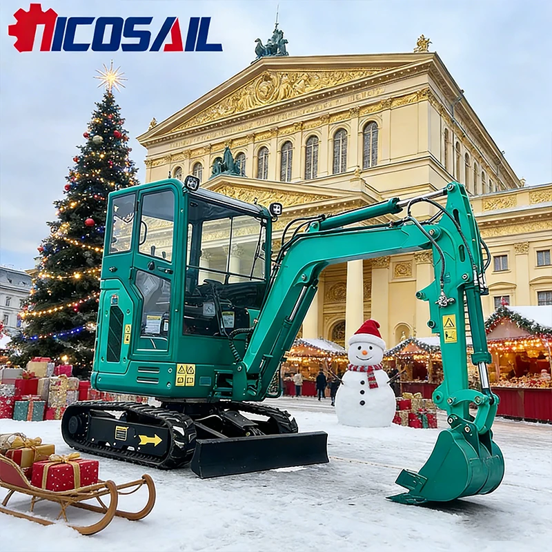 

Excavator 2.5 tons suitable for precision excavation of farm engineering micro excavator with Euro 5 engine for sale