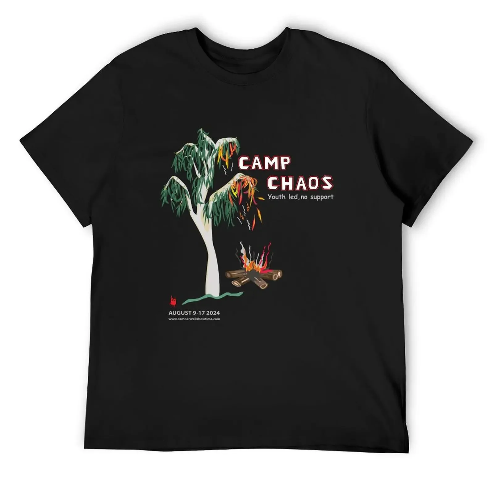 

Camp Chaos - Camberwell Showtime 2024 T-Shirt man t shirt vintage t shirts tops vintage t shirts men