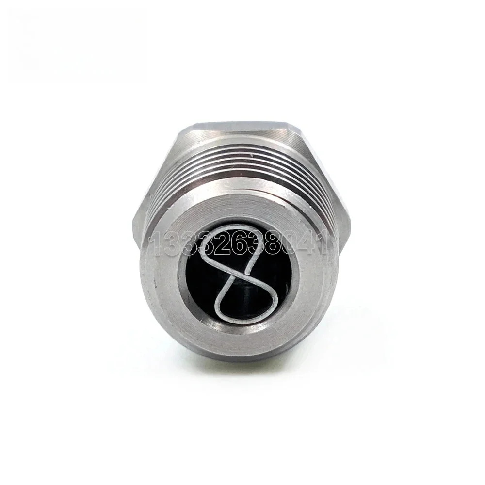 Flat Fan Road Sweeper Spray, Industrial Clean Wash Nozzle, High Pressure, HU, HVV, CC Jet, 0, 15, 25, 40, 50, 65 Degree, 1/4
