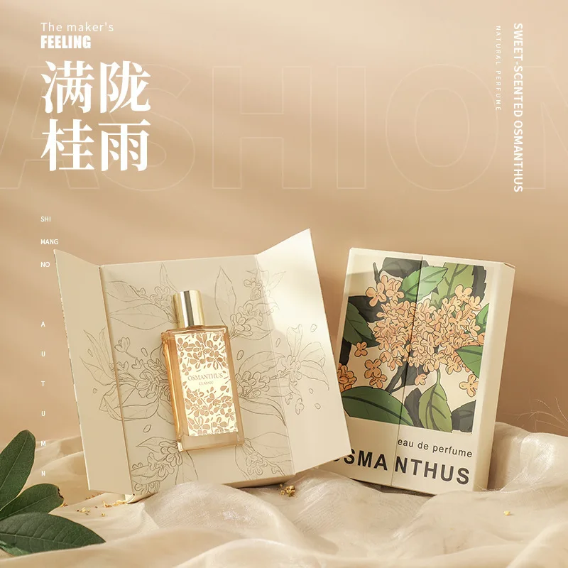 50ML Osmanthus Perfume Osmanthus Valley Rain fragancia Floral Aroma de larga duración Eau de Parfum para mujeres marca de Perfume Original