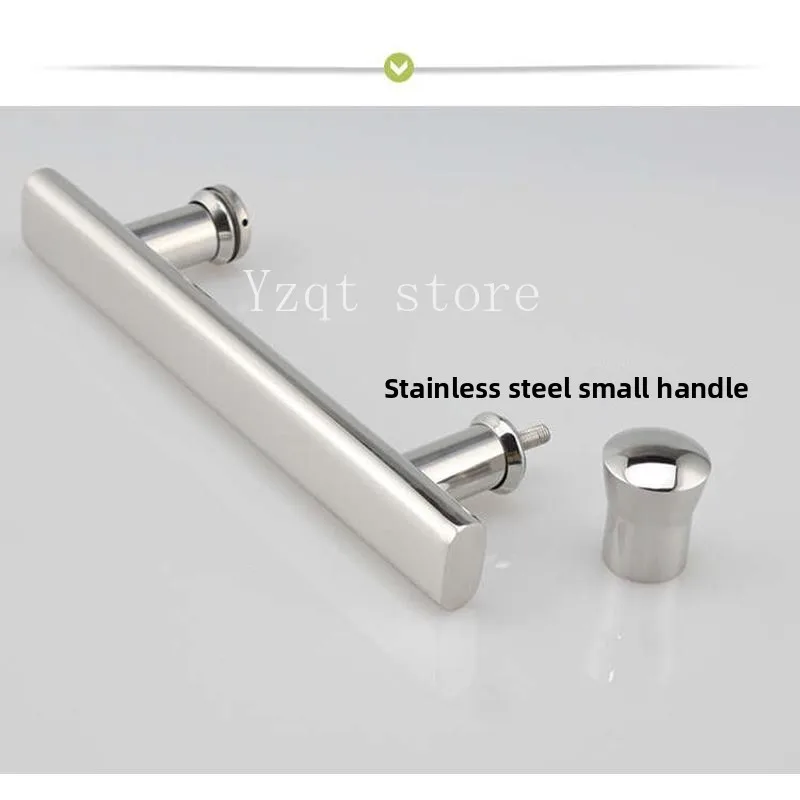 304 stainless steel hole spacing 145, old-fashioned 300 square shower room, bathroom 400mm tube transfer handle door handle
