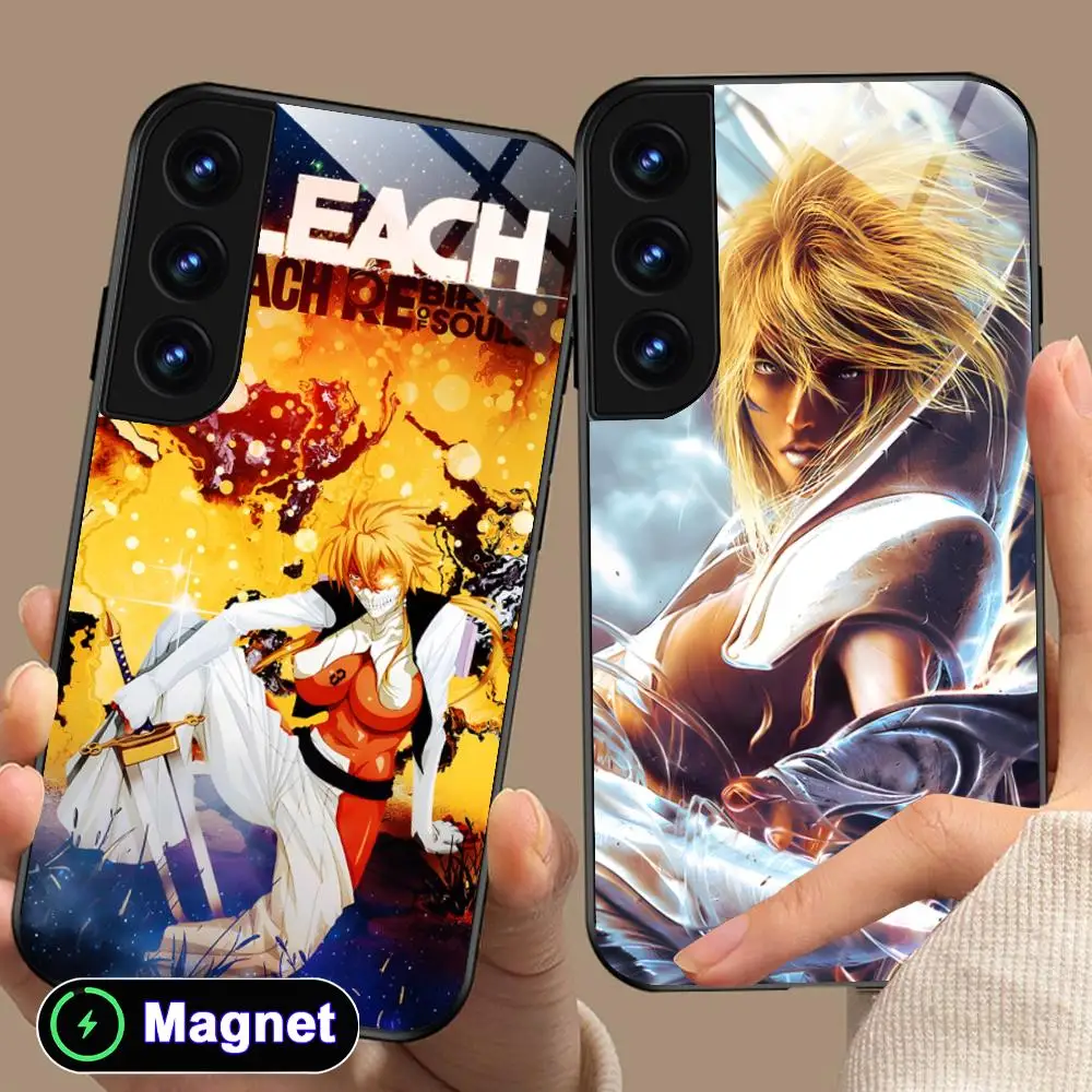 Anime Tier Harribel Phone Case for Samsung Galaxy S26 S25 S24 S23 S22 S21 S20 Note20 Plus FE Ultra Glass Magnet Cover