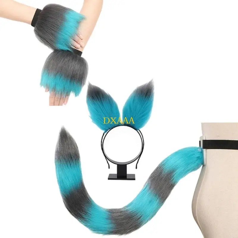 DXAA Halloween Accessoires Animal Costume Animal Costume Bandeau Bande poignet pour femmes