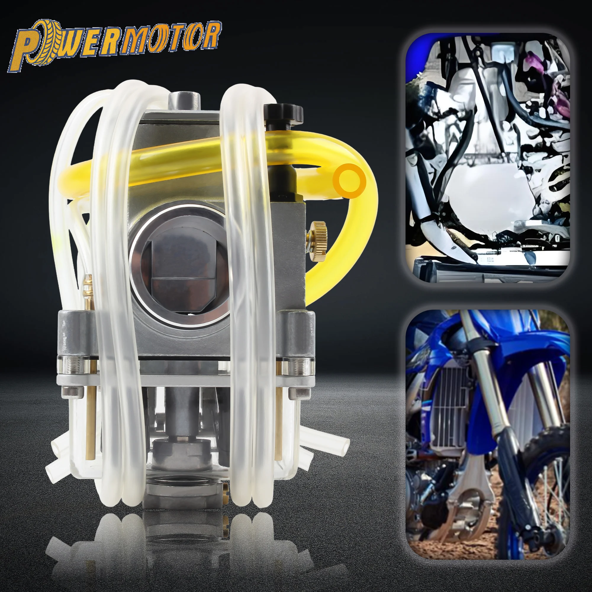 

Motorcycle Carburetor Parts 24 26 28 30 32 34mm Adjustable Power Jet For KTM Yamaha Honda Mini Pwk Lectron Billetron