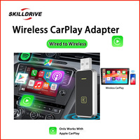 SKILLDRIVE Mini Wireless Carplay Adapter for Volvo VW Mazda Benz Audi Cadillac Kia Hyundai MG Peugeot With Wired CarPlay