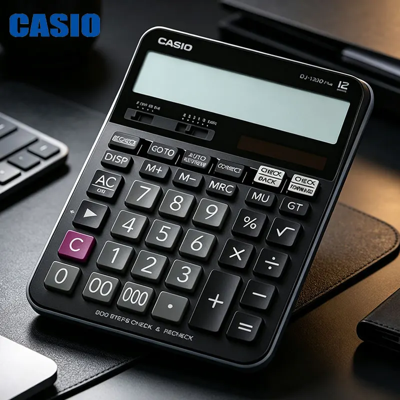 Casio DJ-120D/AX-120/fx-82ES PLUS/MH-12 Business travel commuting business portable computer smooth rebound portable storage