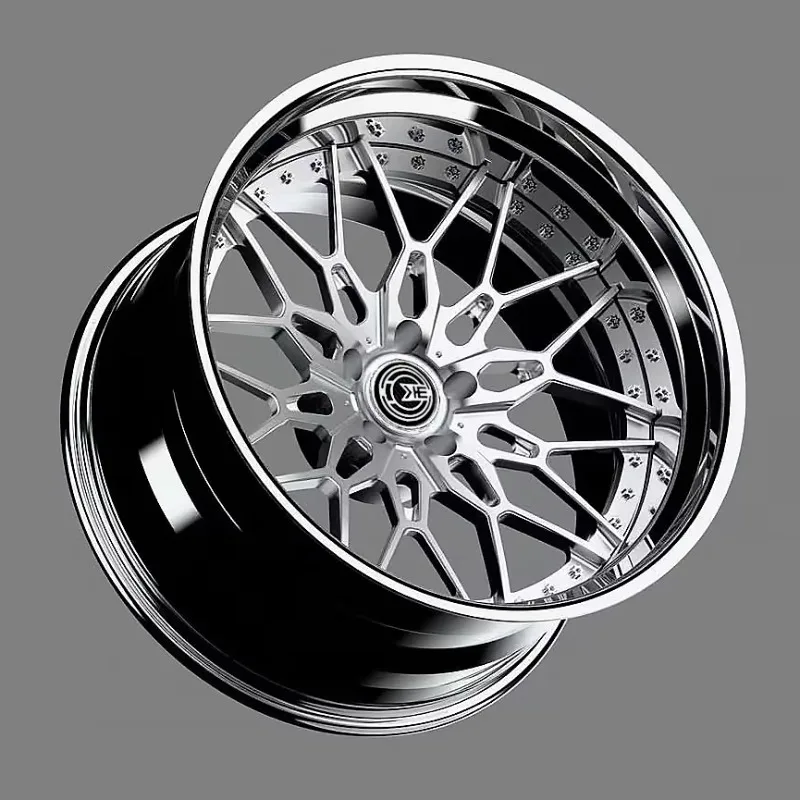

[2026]Chican Custom Forged T6061 Deep Dish Concave Alloy Wheels 18-24 Inch 5X112 5X108 5X114.3 5X120 2 Piece