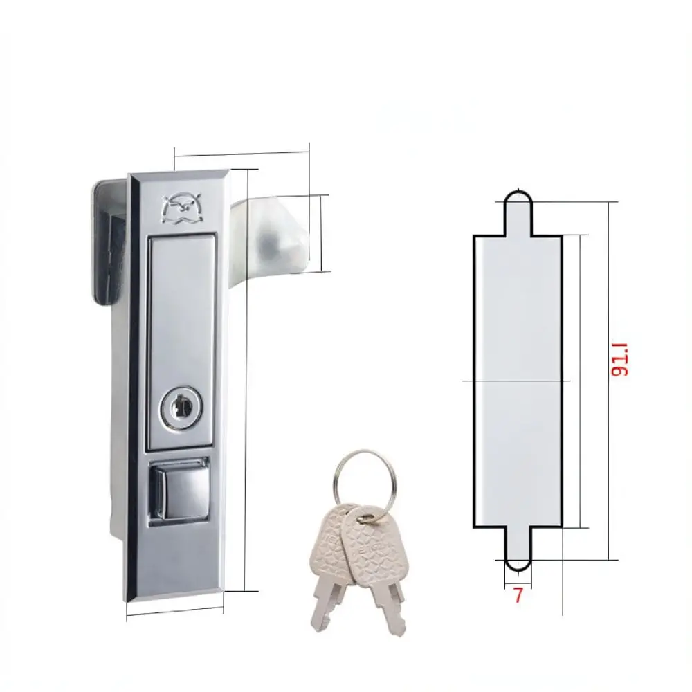 Versatile Flush Mount Latch For Yishenghuahengzhu MS501 2 Industrial Cabinet Door Lock Box Switchgear Security Hardware Piece