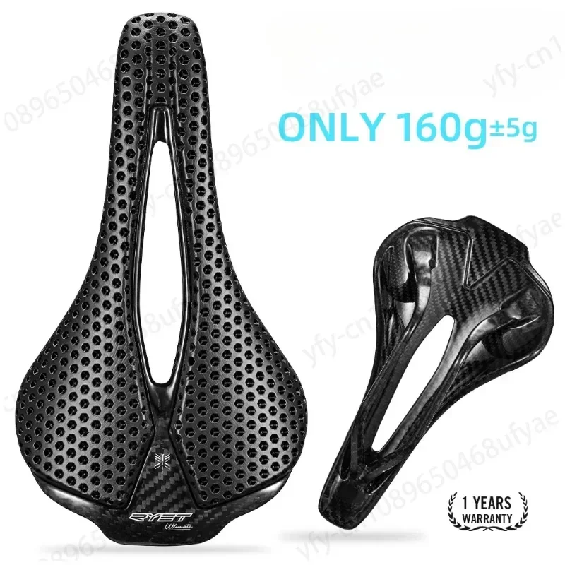 

3D Printed Bicycle Saddle Ultralight 120g Carbon Saddle 250x140mm Bike Seating for MTB Gravel Road Bike Seat Cycling parts