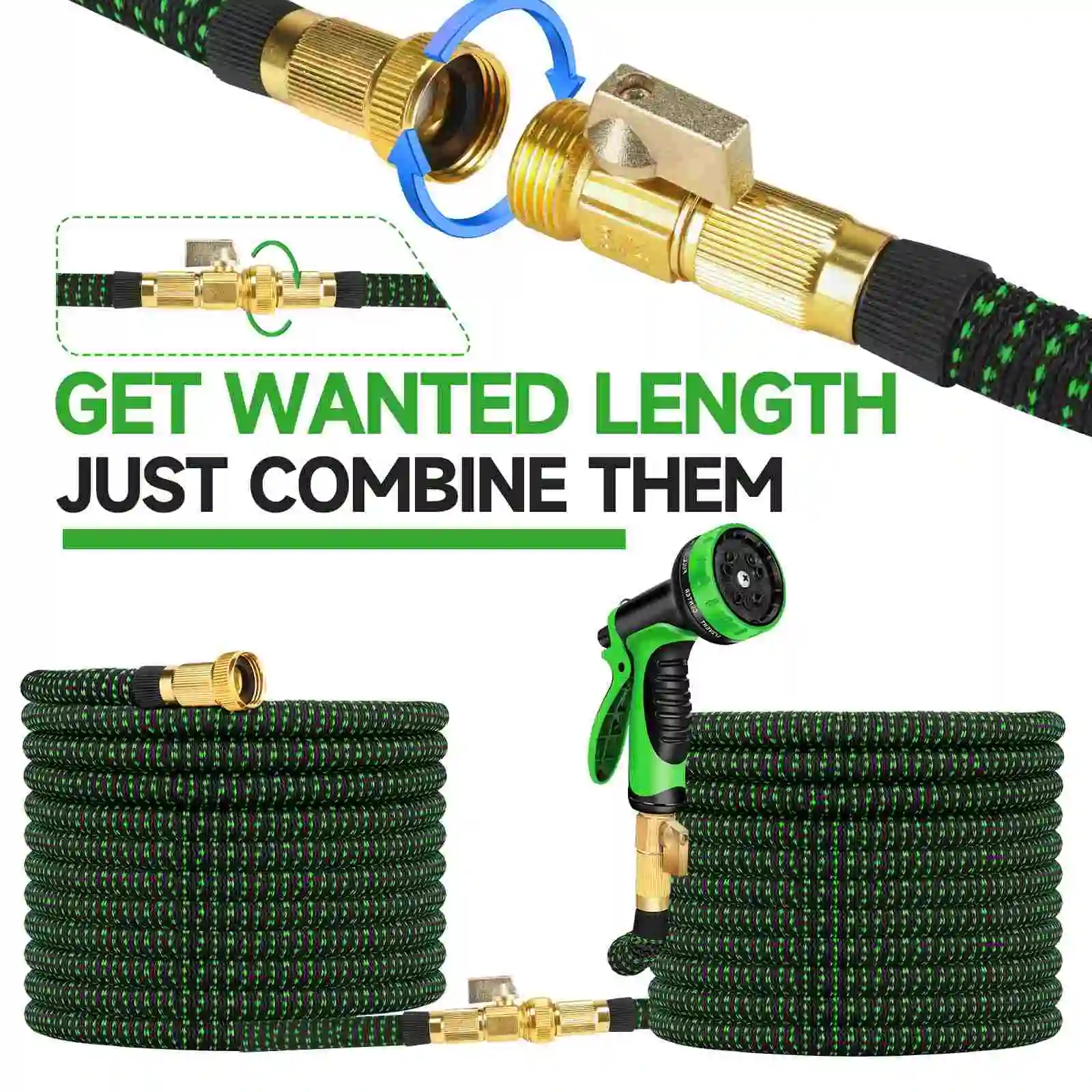 Expandable Garden Hose Set 5