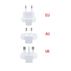 多機能プラグ変換ピン,充電器付きEU ukuプラグ