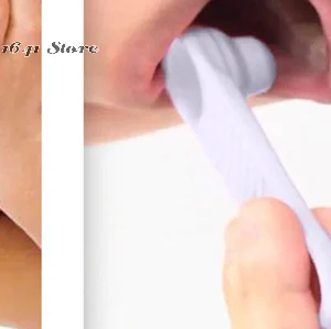 1/2 قطعة اضطرابات الإدراك عن طريق الفم إعادة التأهيل علاج الكلام وظيفة اللسان مدلك اللسان إعاقة اللغة