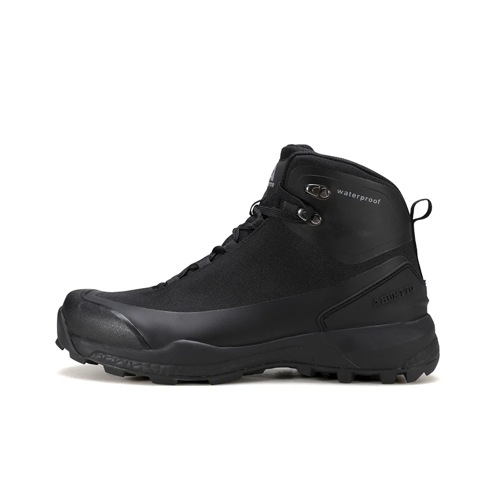 HUMTTO Cushioning Slip Resistant Abrasion Resistant High top Mountaineering Hiking Shoes Men's 261340A-1
