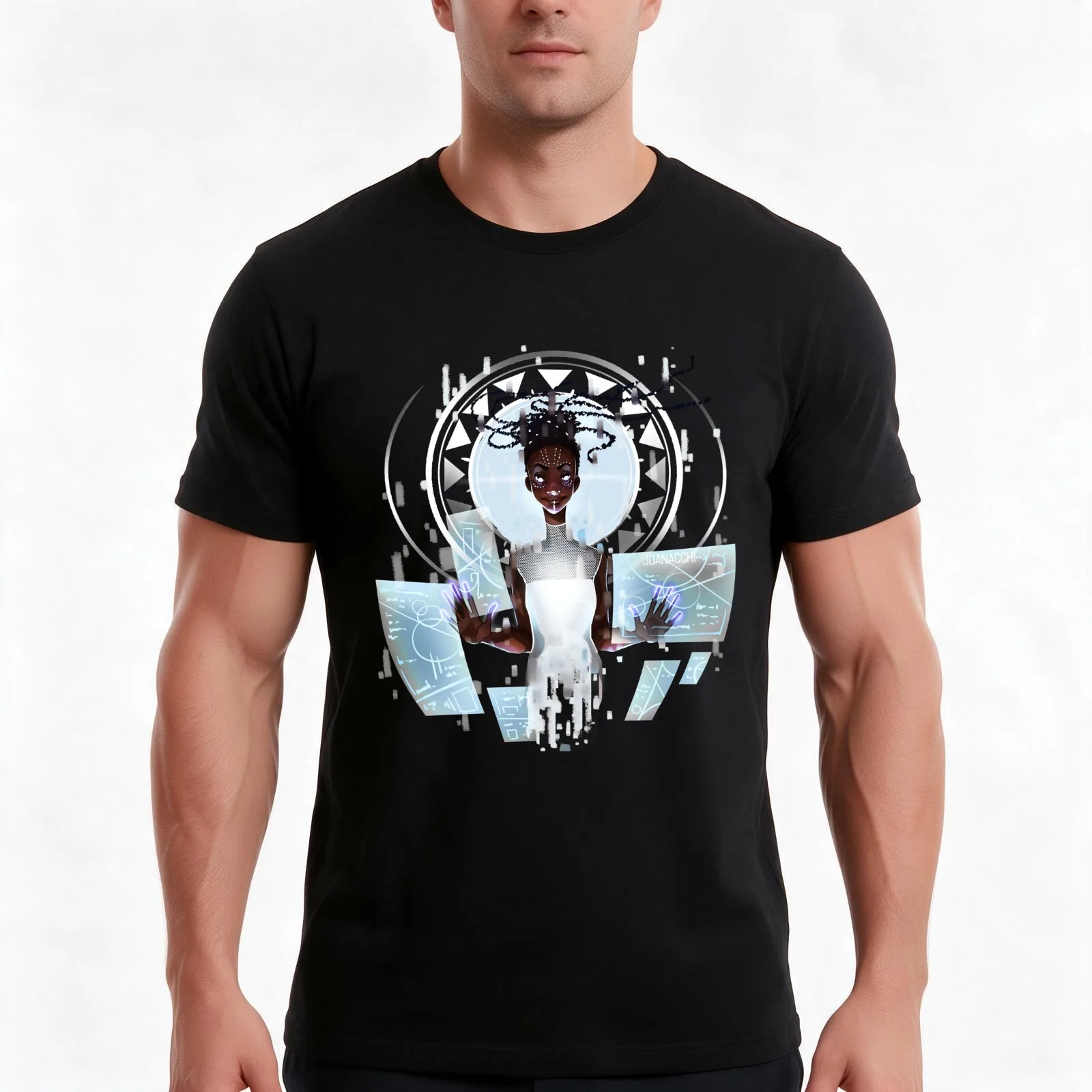 Techie T-Shirt, Summer Casual Cotton Tee, Oversized Streetwear Tops, Vintage Graphic Print, Loose Fit Short Sleeve, 100% Cotton