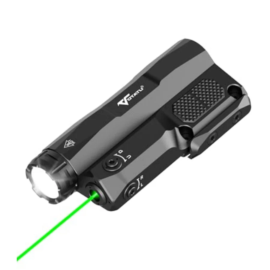 

M6LP-G High Output Light and Laser Combo Built-in Easy Touch Pad Switch Rechargeable 3000 LM Flashlight and IIIA Class Green La